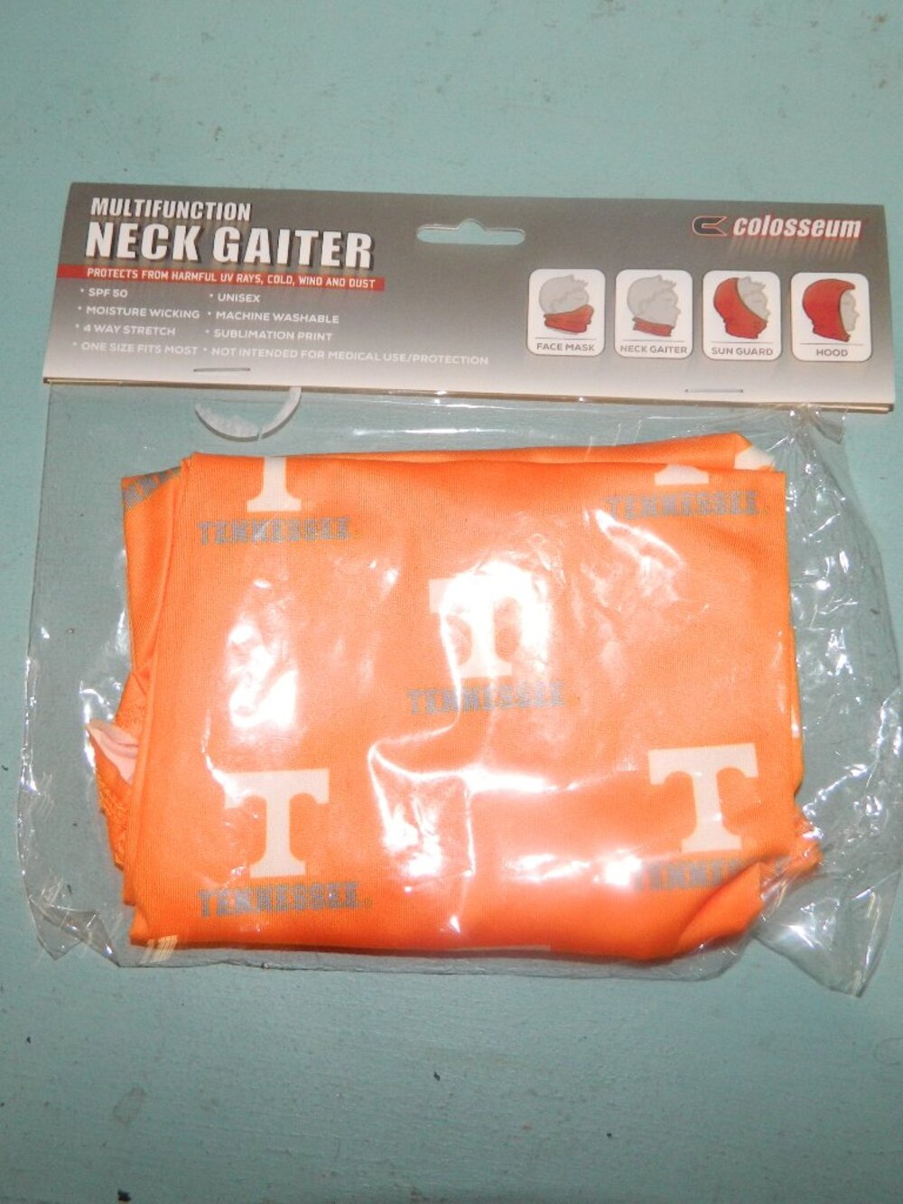 Unisex Tennessee Vols Colosseum Multifunction Neck Gaiter (A-4)